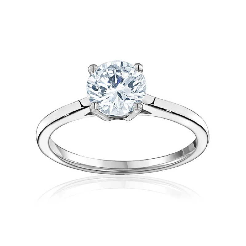 Luxury Engagement RingsFour Prong Classic Setting