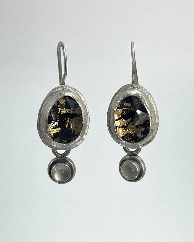 Infinity Drop Earrings for Eternal-David Urso Egg Drop Earrings