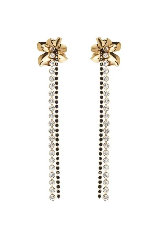 Formal Drop Earrings for Special-Les Fleurs Jewel Drop Earrings