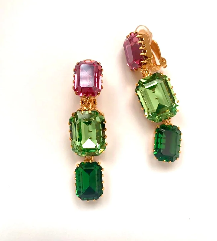 Designer Drop Earrings for High-End-Happy Tears Multi Drop Earrings