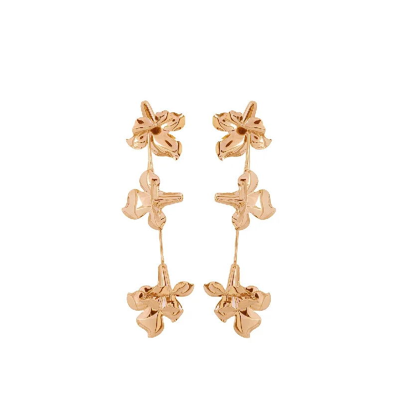 Hypoallergenic Drop Earrings for Sensitive-Les Fleurs Drop Earrings