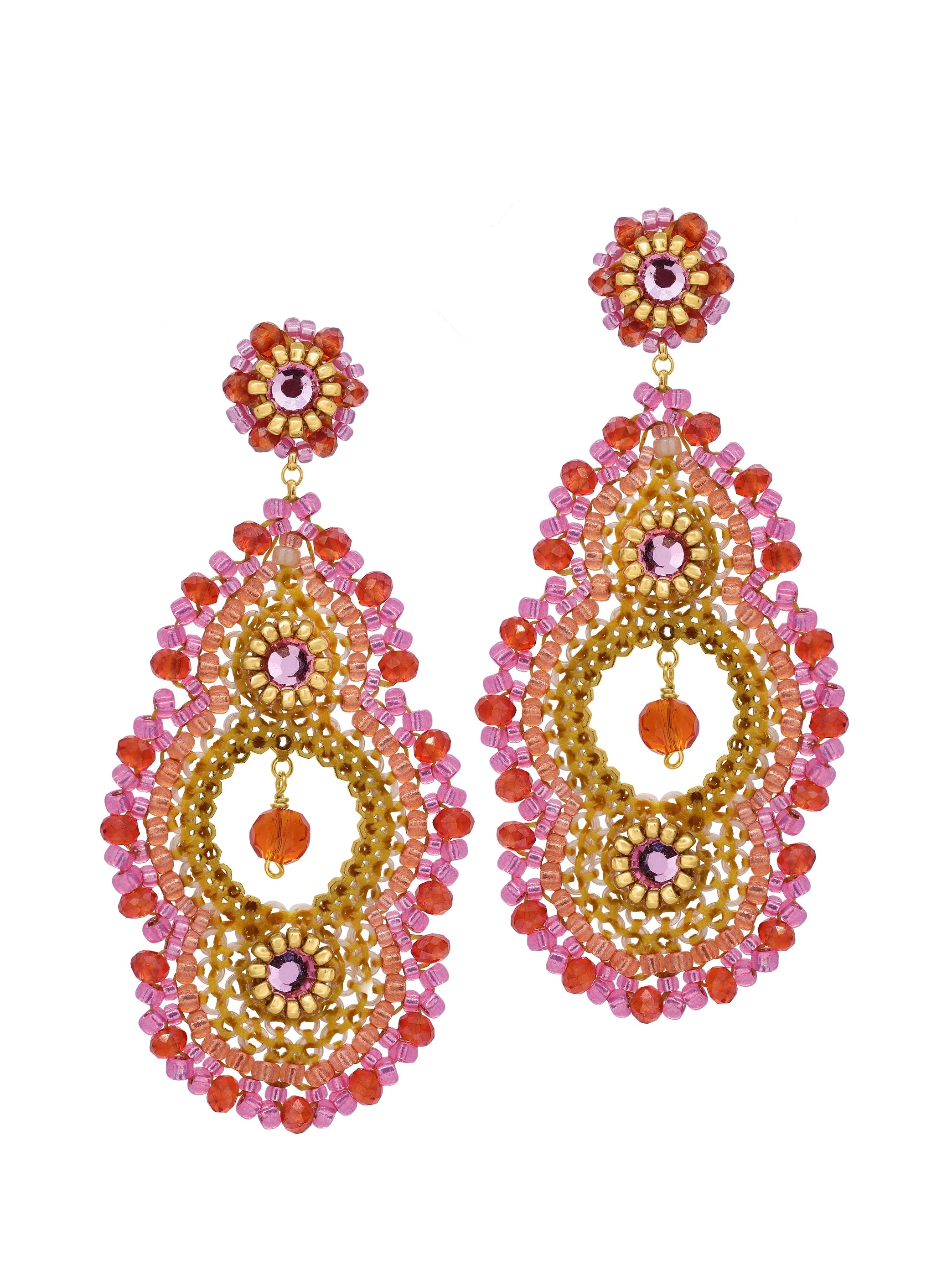 Small Drop Earrings for Delicate-Miguel Ases Drop Earrings