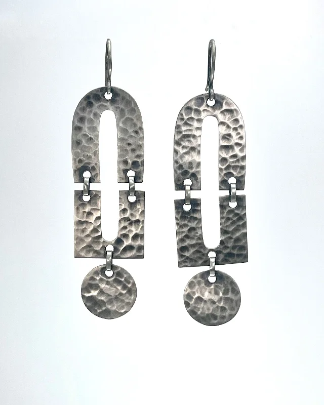 Medium Drop Earrings for Versatile-Jane Diaz Mixed Shape Drop Earrings