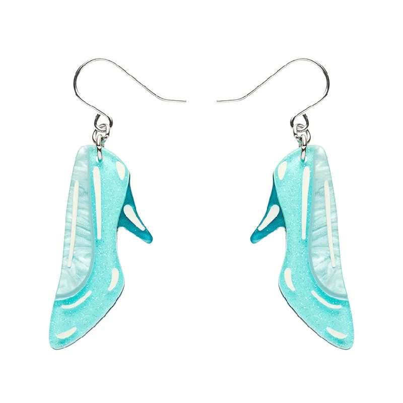 Party Drop Earrings for Glamorous-Erstwilder x Pete Cromer Fairy Tales - If the Shoe Fits Drop Earrings