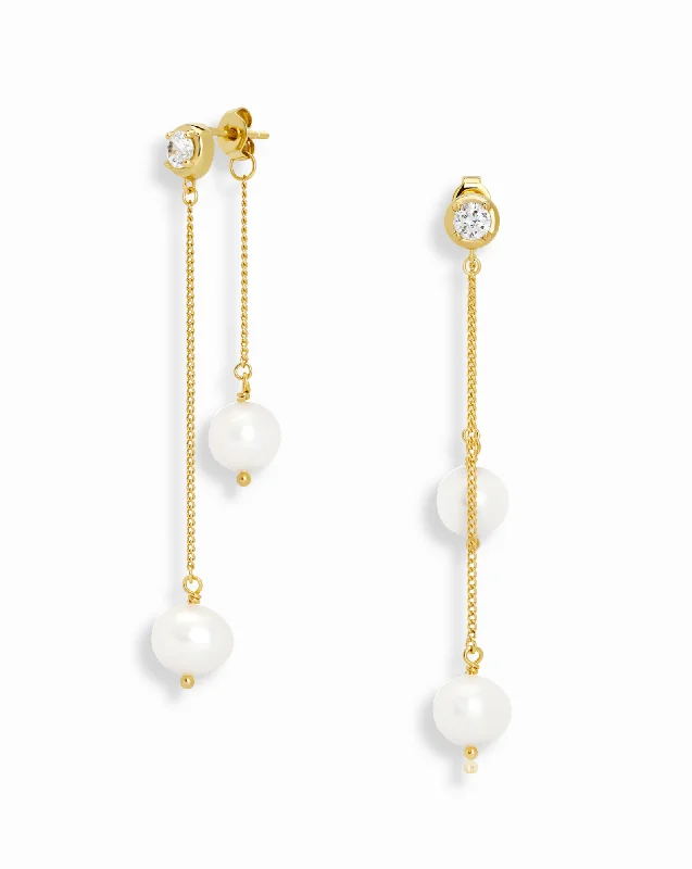 Classic Drop Earrings for Timeless-Remi Pearl Drop Earrings