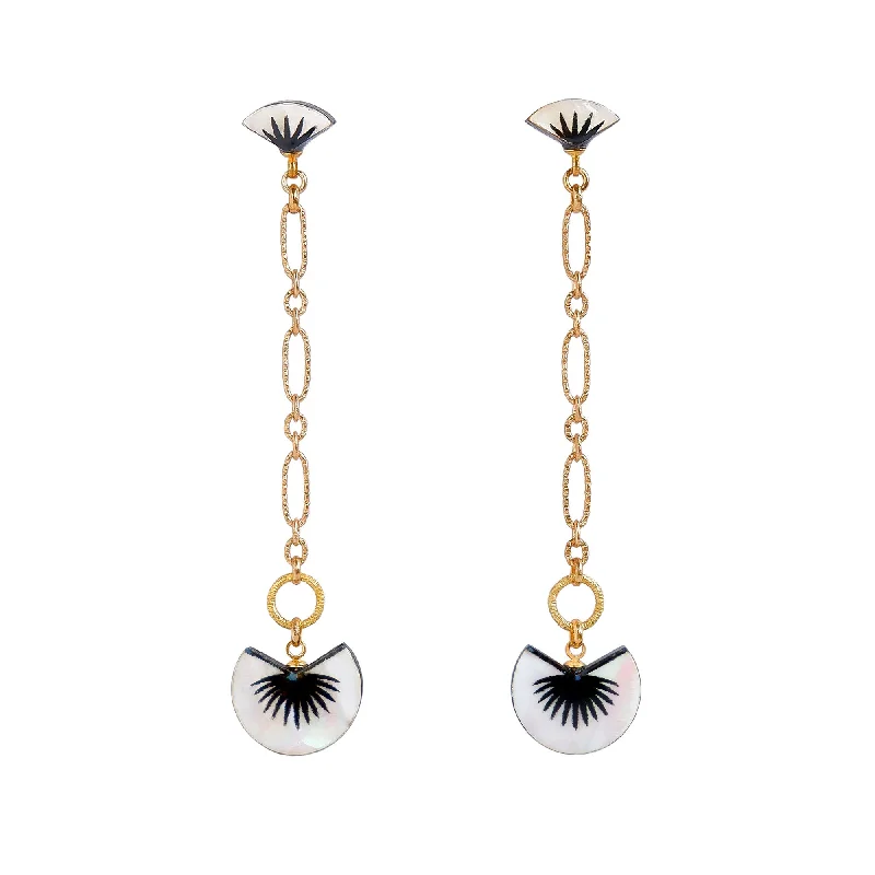 Travel Drop Earrings for On-The-Go-SAN REMO . drop earrings