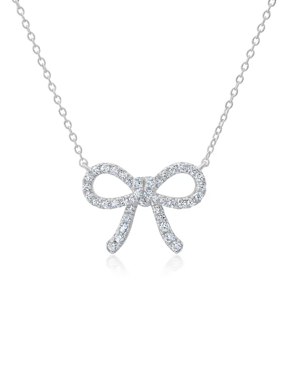 Delicate silver pendant necklaces with intricate designs for an elegant statement piece -Fairytale Necklace in Platinum