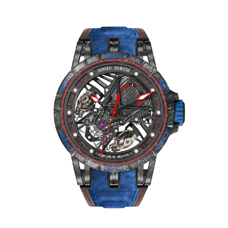 Personalized family tree pendant necklaces for a sentimental and unique family gift -Roger Dubuis Excalibur Aventador S Blue RD103SQ