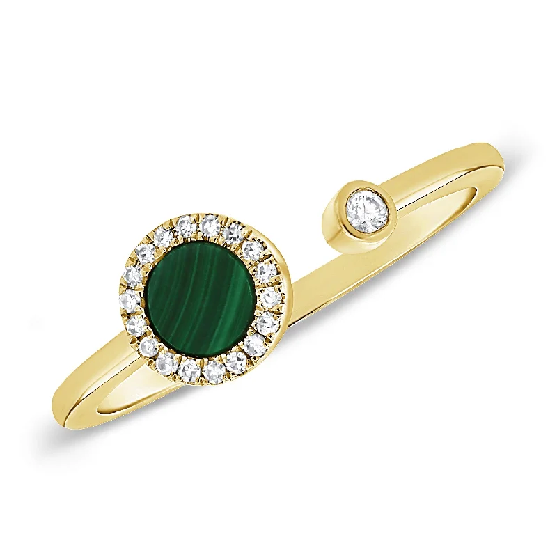 Rings inspired by stars with gemstone finger shine -0.38ct Open & Wrap Diamond Ring