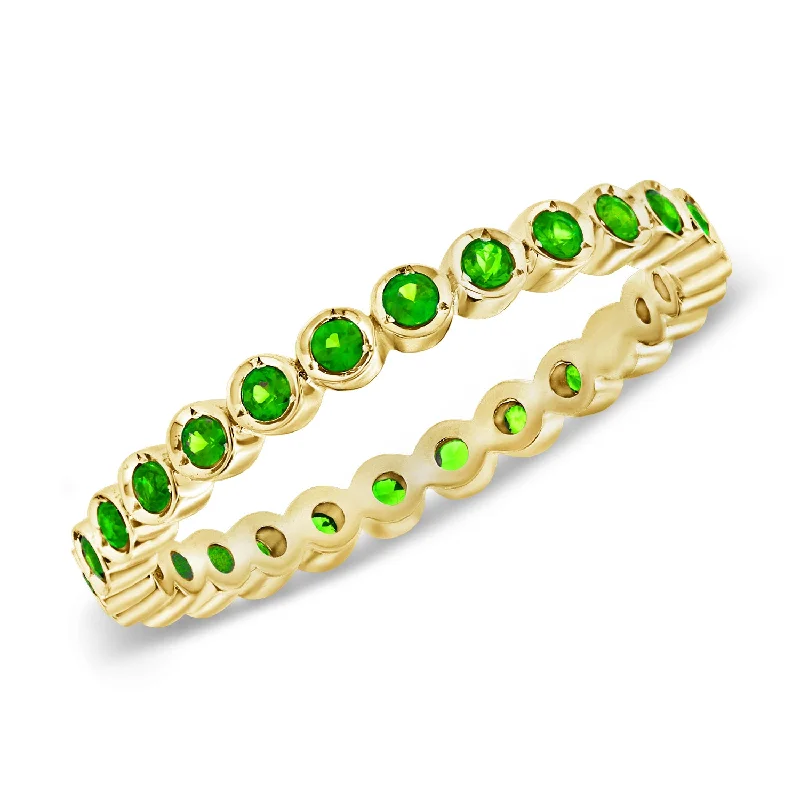 Elegant rings perfect for adding sparkle to outfits -0.41ct Emerald Ring