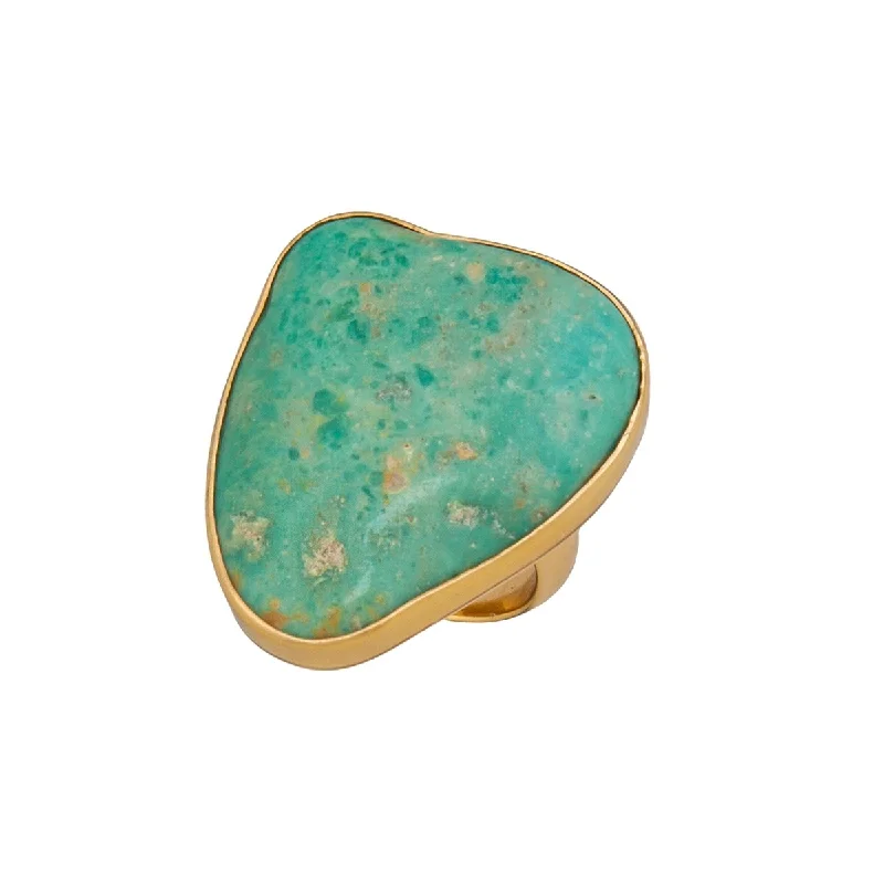 Rings perfect for romance with sweet stone details -Alchemia Campo Frio Turquoise Adjustable Ring