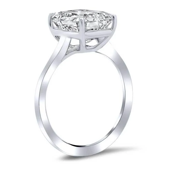 Affordable rings under fifteen dollars for quick gifts -Classic Solitaire Engagement Ring with Lab Grown Diamond