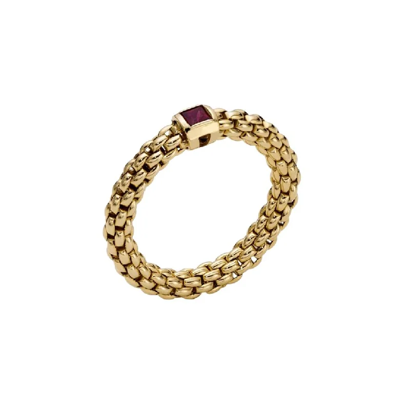 Elegant rings perfect for adding sparkle to outfits -Fope Souls Ruby Ring