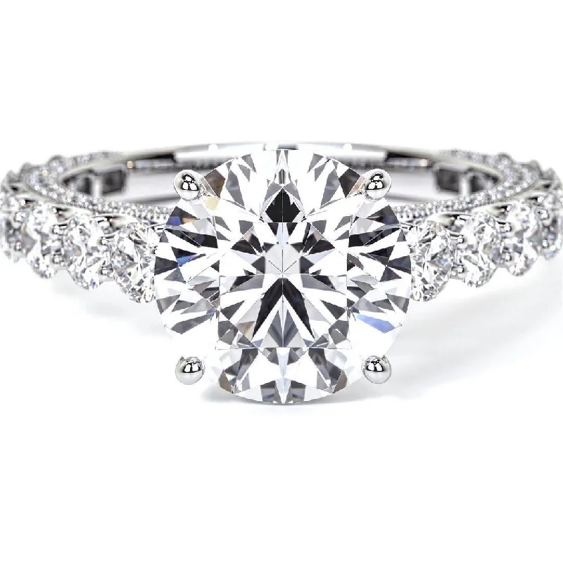 Rings with retro settings for vintage finger appeal -Exquisite Dazzling Diamond Engagement Ring